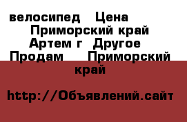 велосипед › Цена ­ 3 000 - Приморский край, Артем г. Другое » Продам   . Приморский край